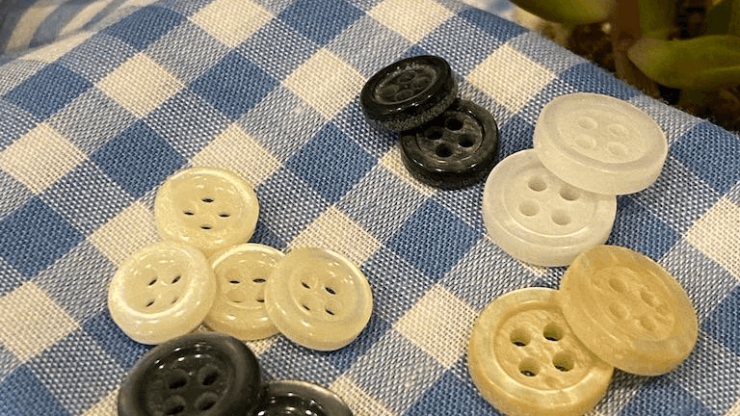 Recycled Polyester Shirting Buttons