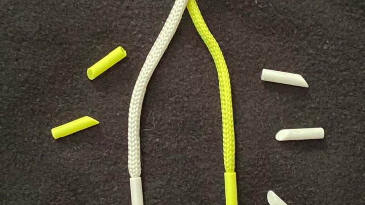 Glow-in-the-Dark Plastic Cord Ends